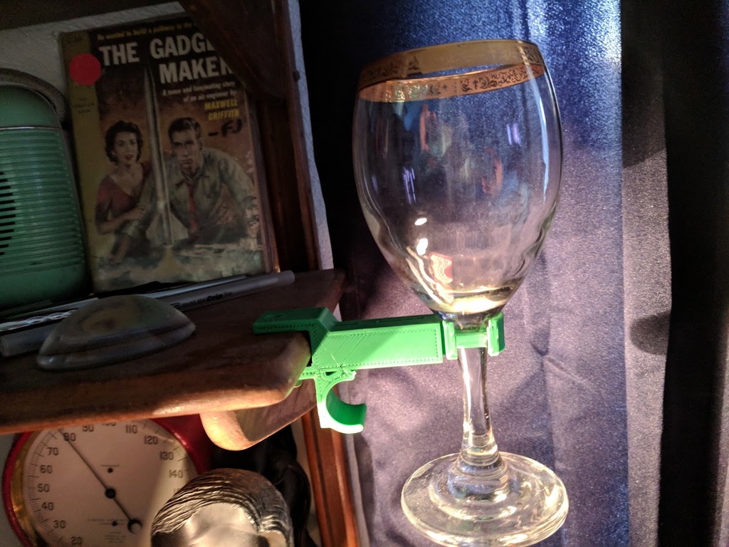 Wine Glass Holder for shelf