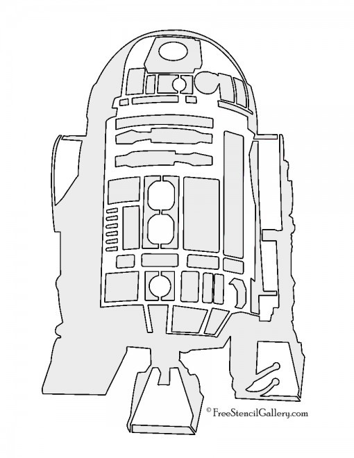 R2-D2 Stencil