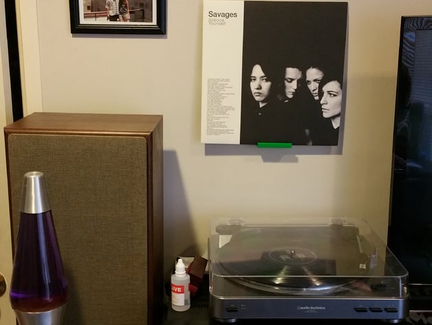 Command Strip "Now Playing" Record Display
