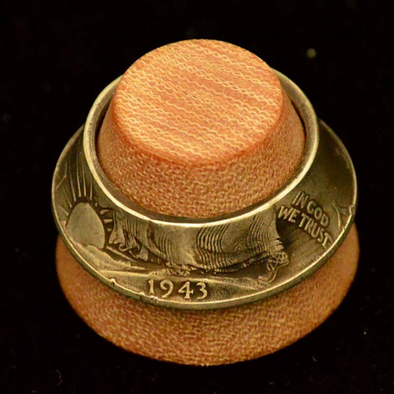 coin ring folding cone