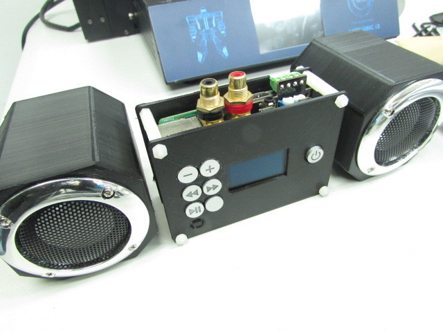 Raspberry Pi 3 Model B Mini HiFi System (NanoSound Solution)