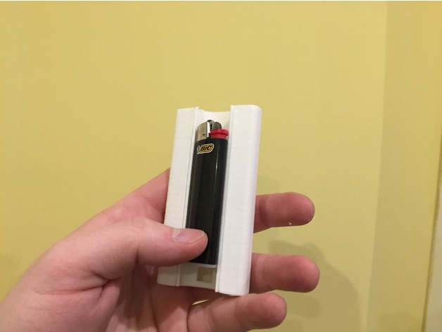 Cigarette Case (Adapter for small BIC lighter)