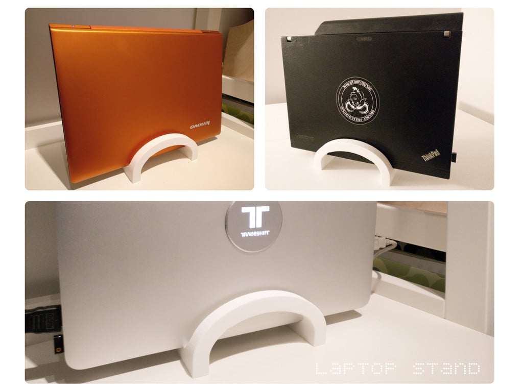 Universal laptop stand / holder