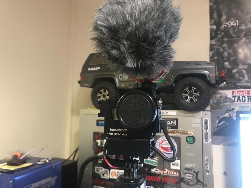 GOPRO HERO 5/6/7 clean vlogging mic kit