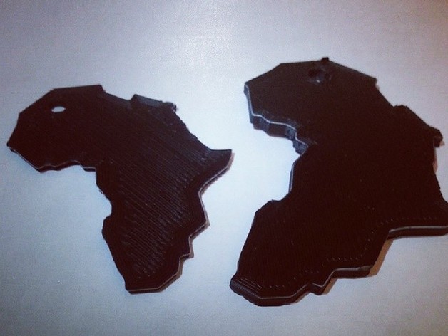 Africa Keychain