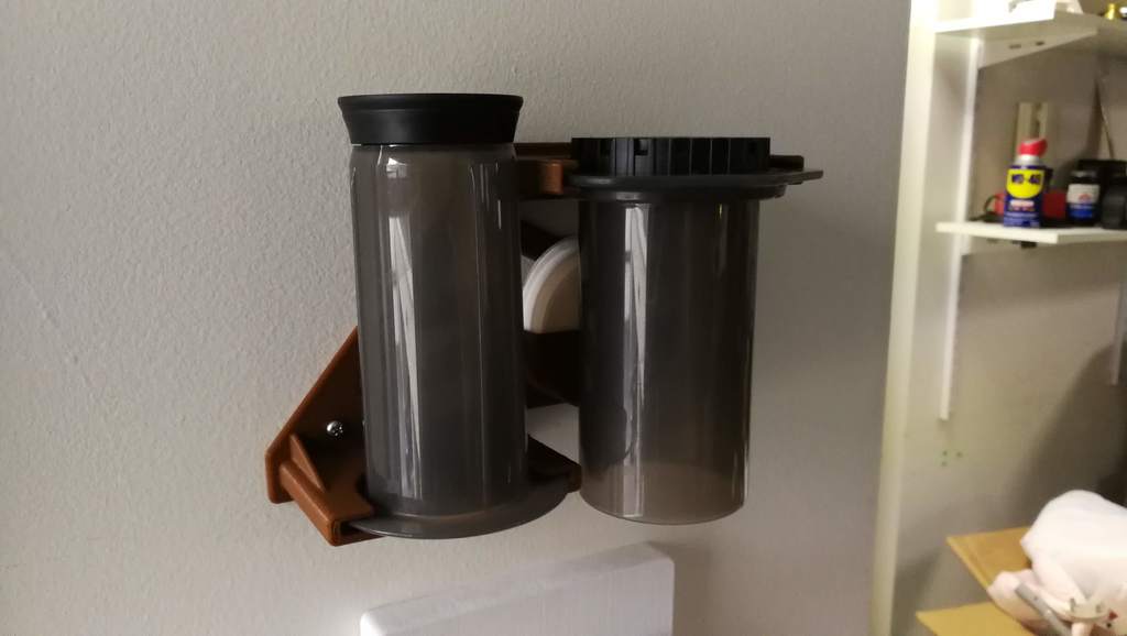 Aeropress Wall Mount (With Filter Pocket)