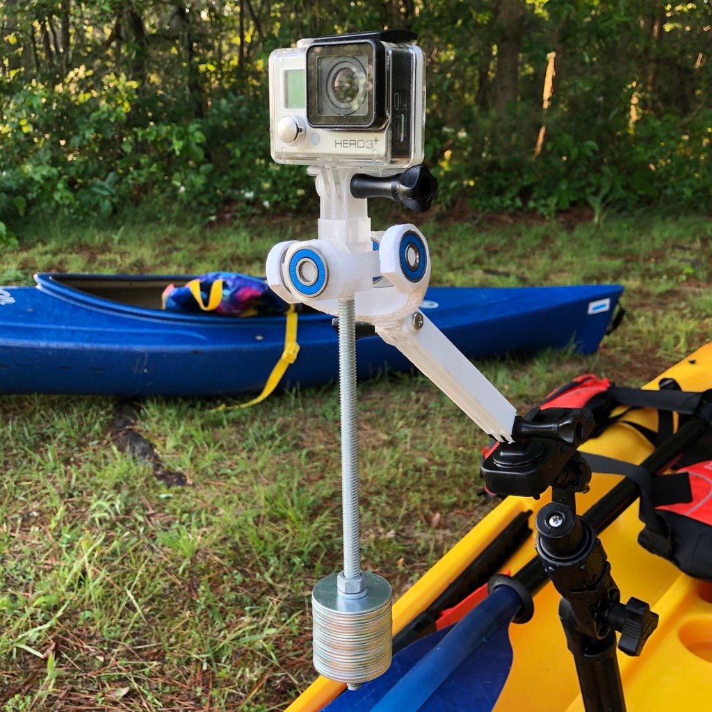 GoPro SteadiCam Gimbal for Kayak