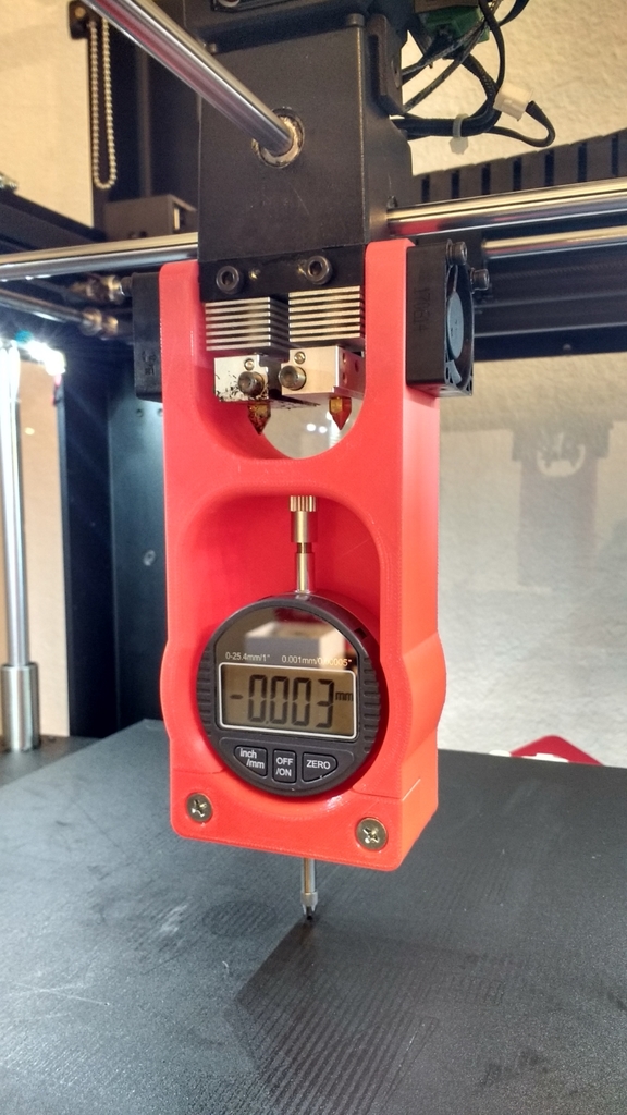 Raise3D - N2 Plus - measurement gauge mount