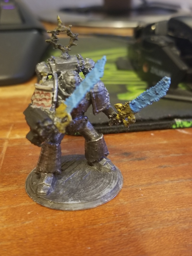 Grey Knight Battle Brother Dual Swords