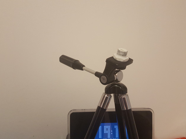 Microphone shock mount - camera tripod ADAPTER (UNEF 5/8" - 22mm (M14) Head)