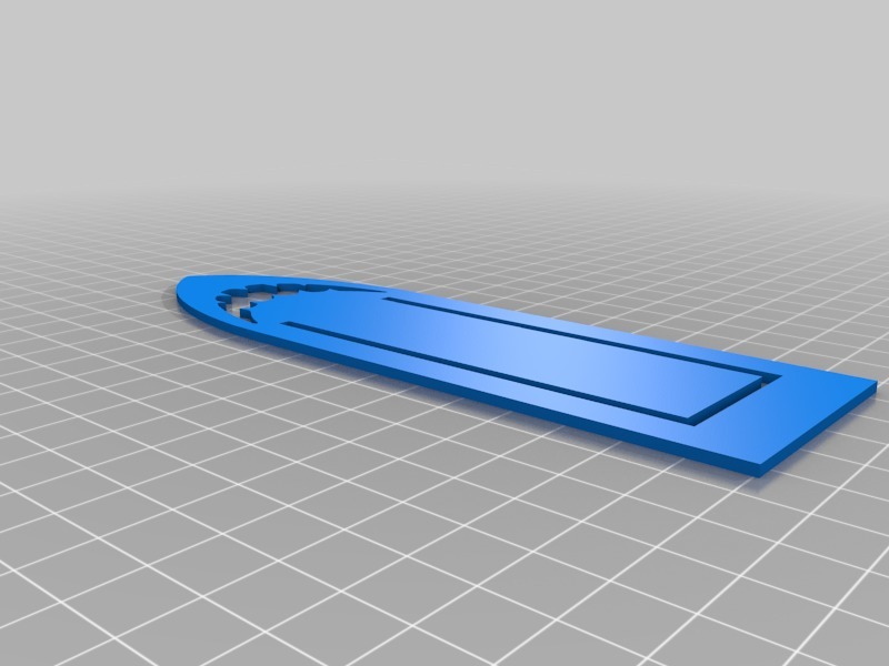 Shark Bookmark Remix (with Fusion 360 file)