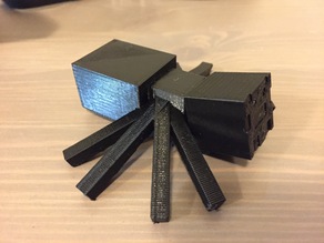 Minecraft Spider 3D model