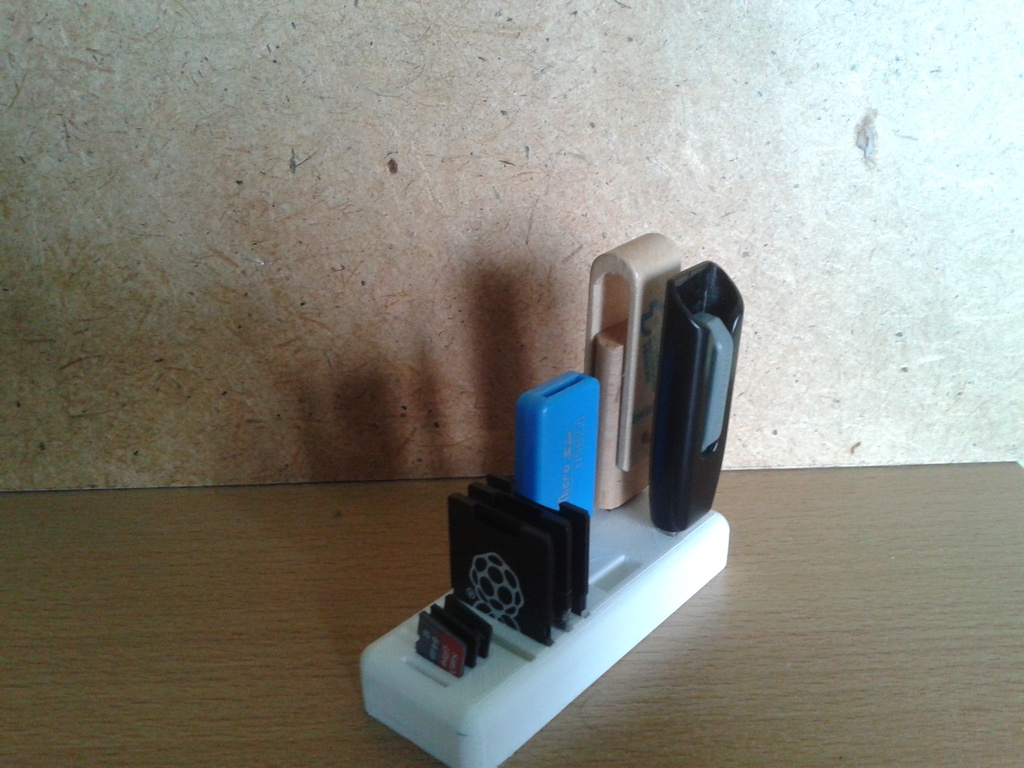 USB and SD organiser