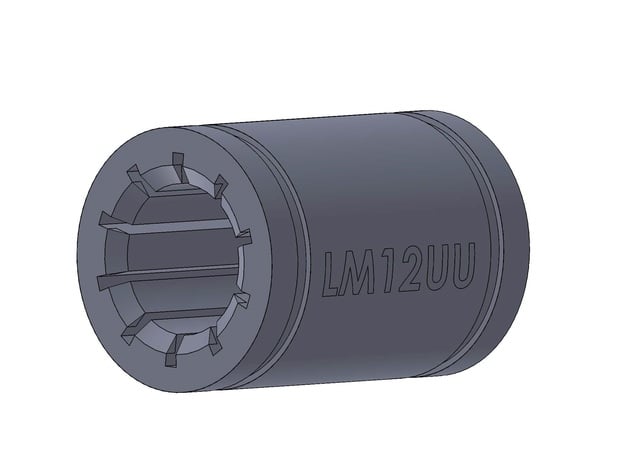 Linear bearing LM12UU - Igus Style by 2c2know