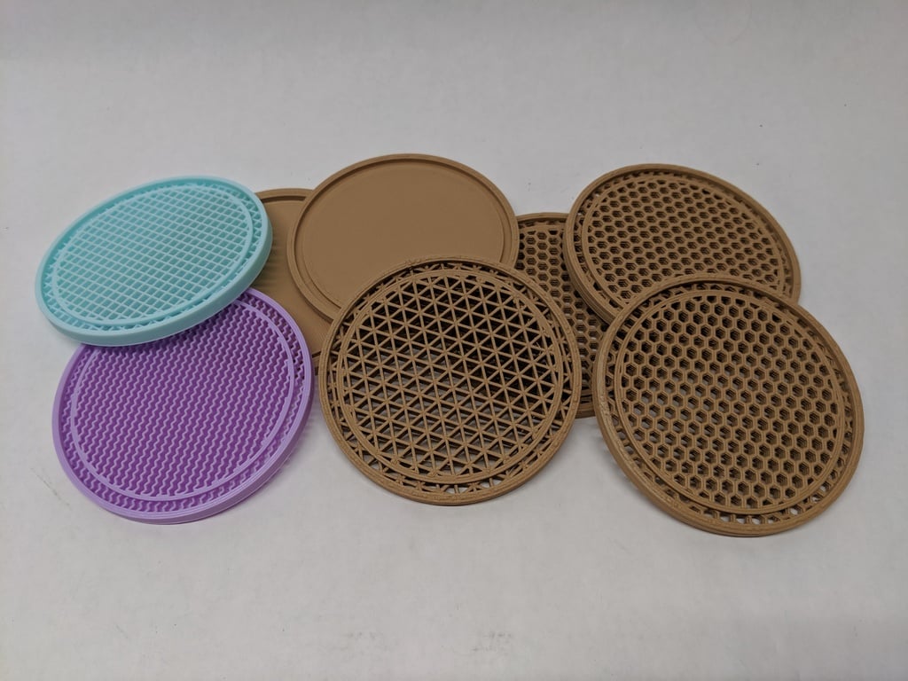 Infill Coasters