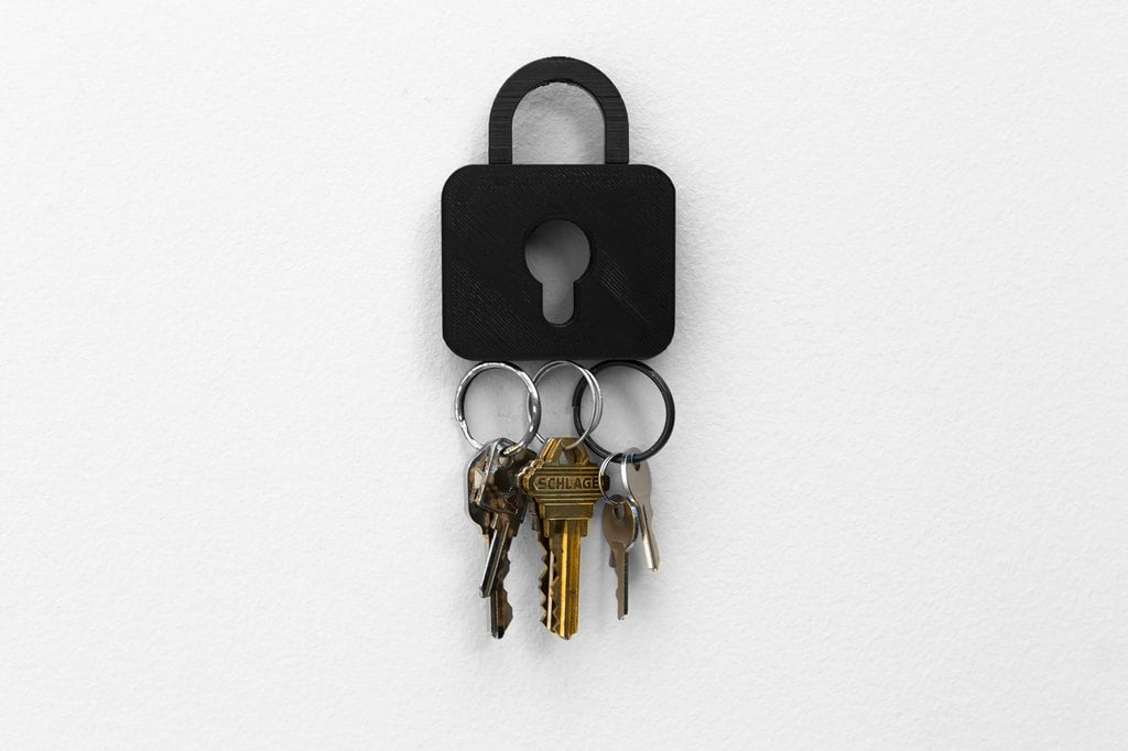 Lock Pad Key Rack