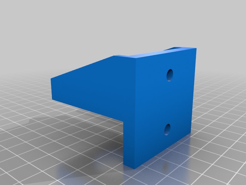 Bowden mount for top of printer
