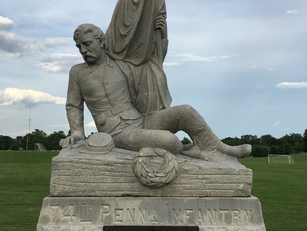 74th Pennsylvania Infantry Monument - Gettysburg, Pennsylvania