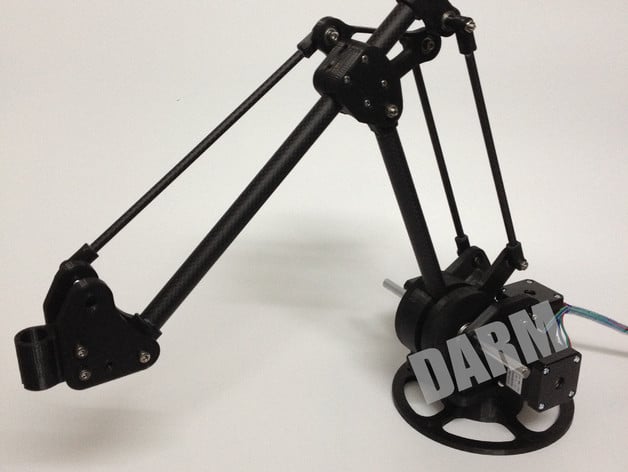 3d print desktop robot arm(DARM)