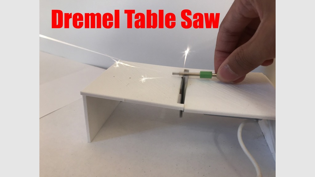 Mini Table Saw using Dremel Blade