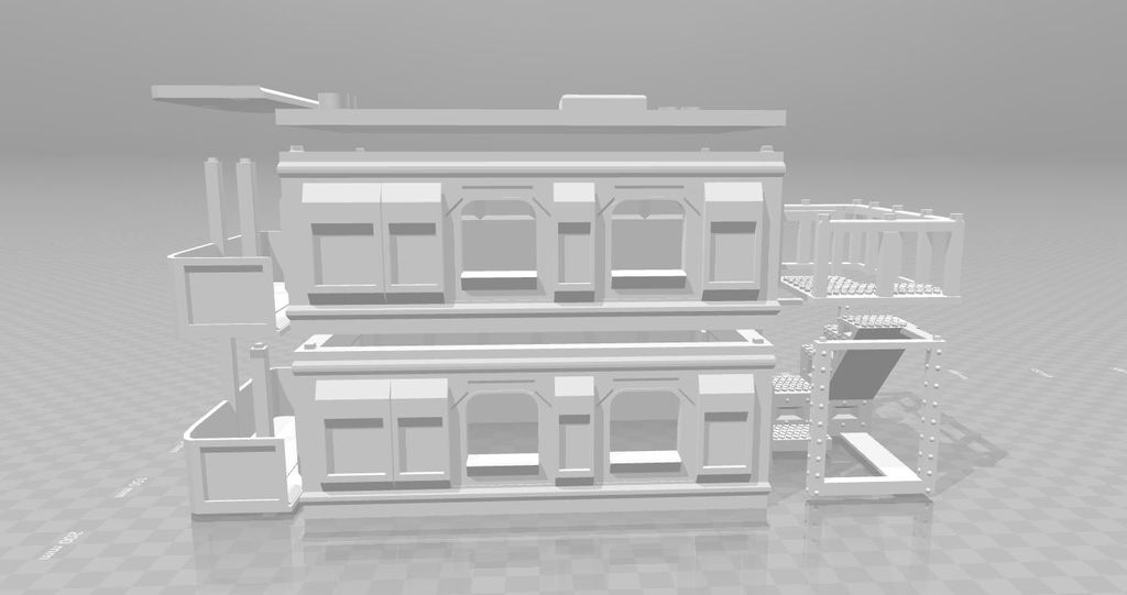 Building One (Barracks/Apartment Building)