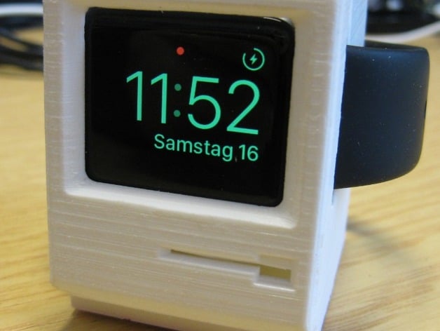 Classic Mac Apple Watch Charger
