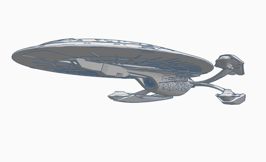 Star Trek - Enterprise E Refit 2, Sovereign Dreadnought