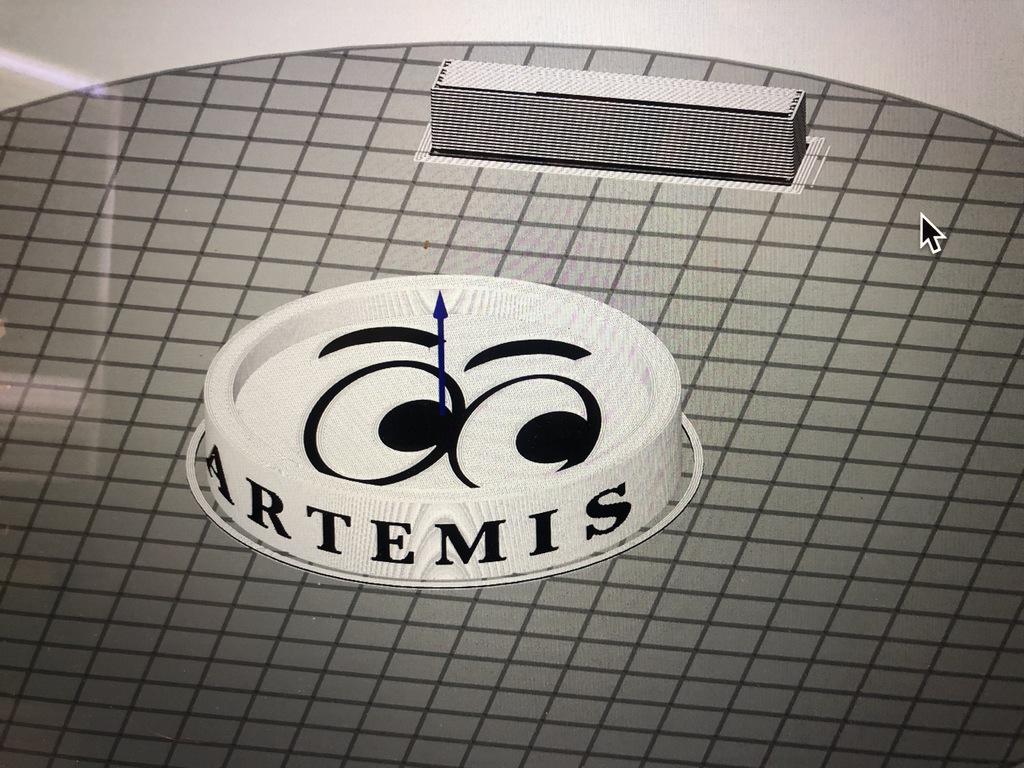 SeeMeCNC Dual Extrusion Coaster _ Artemis Coaster