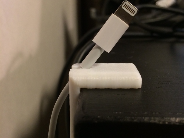 lightning cable clip
