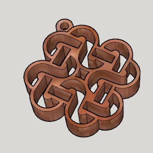 Mabinogi Celtic Emblem Key Chain