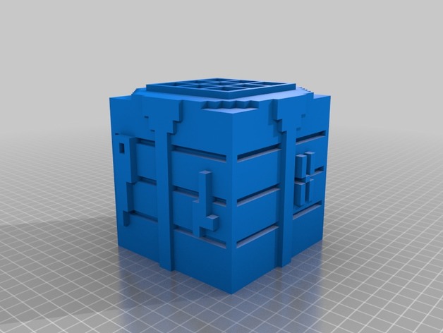 Minecraft Crafting Table 合成工作台 By Gonetone Thingiverse