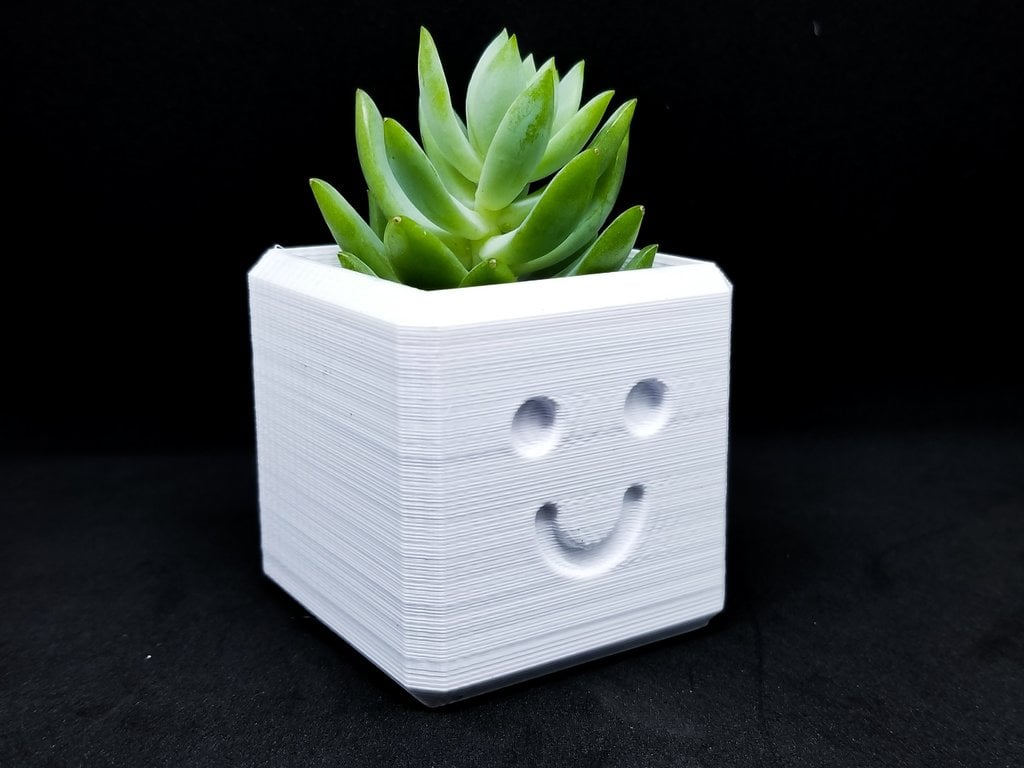 Happy Planter / 3D printed planter
