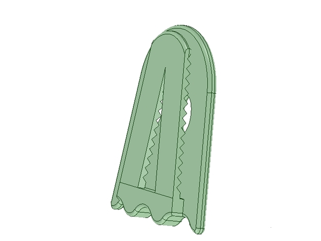 Ghostly hairclip - Ghostly barrette