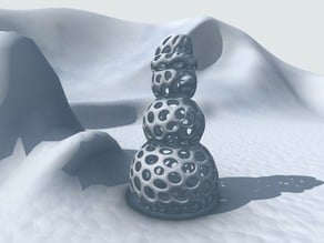 Voronoi Snowman