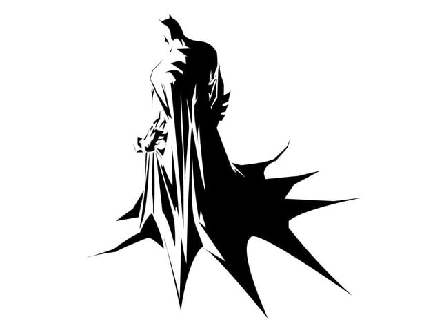 Batman Stencil Airbrush by -Raul- - Thingiverse