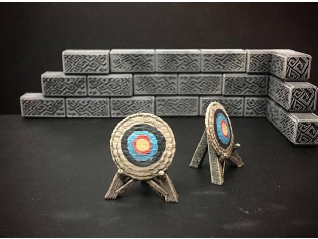 Delving Decor Archery Target 28Mmheroic Scale