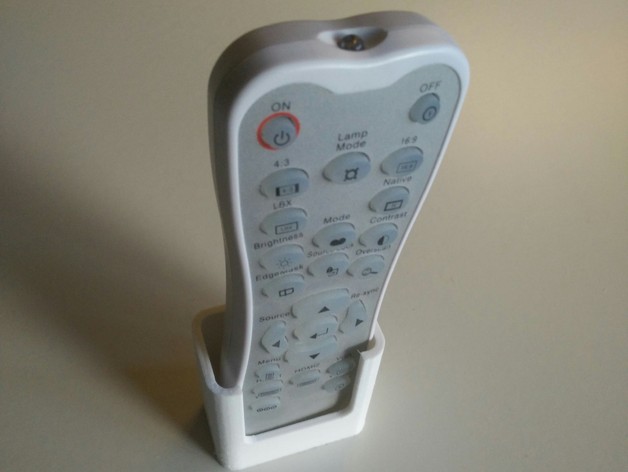 Wall holder for Optoma remote control