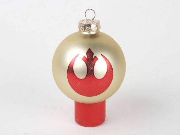 Rebel Alliance Ornament for EggBot