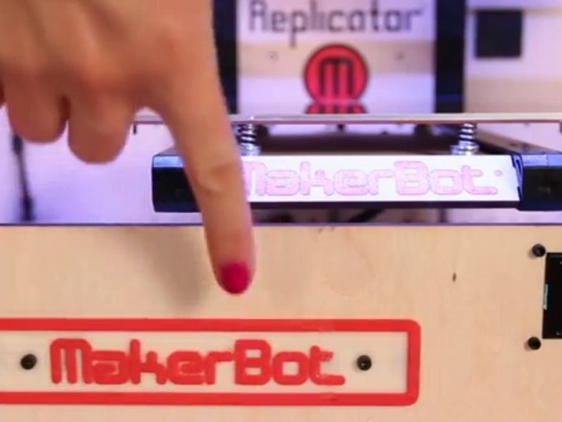 MakerBot Nameplate