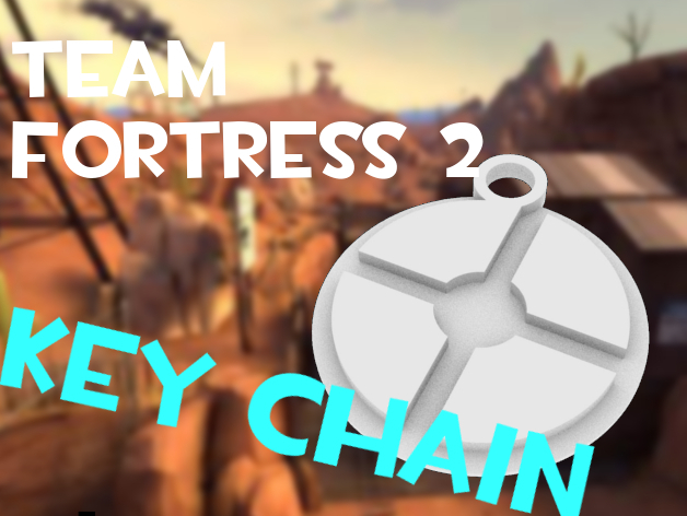 Team Fortress 2 keychain