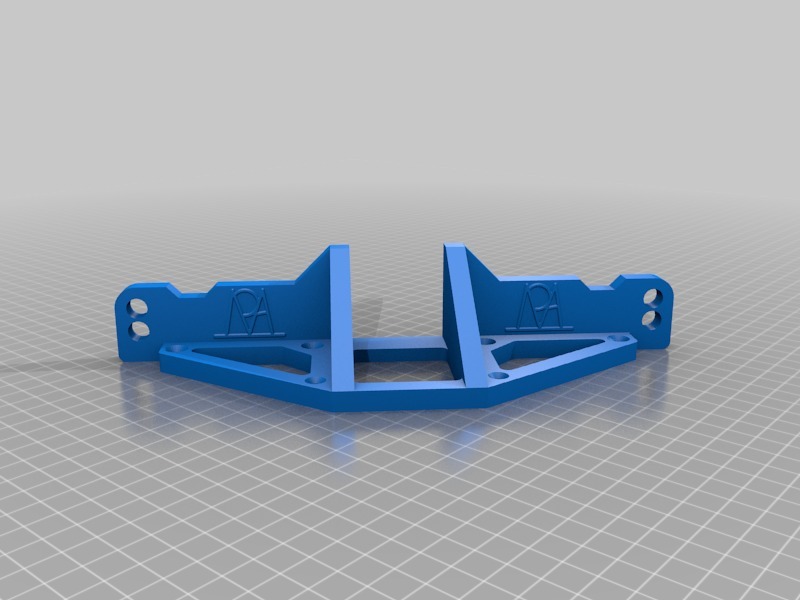 ANET A8 FRONT FRAME BRACE (LOWER ALL-THREAD HOLES)