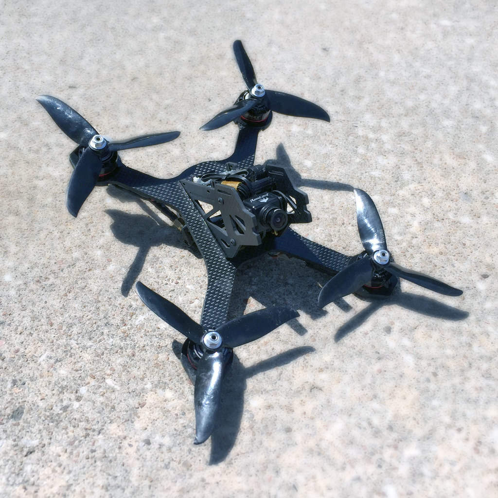AvocadoXL 220 Racing Drone 3D printed parts