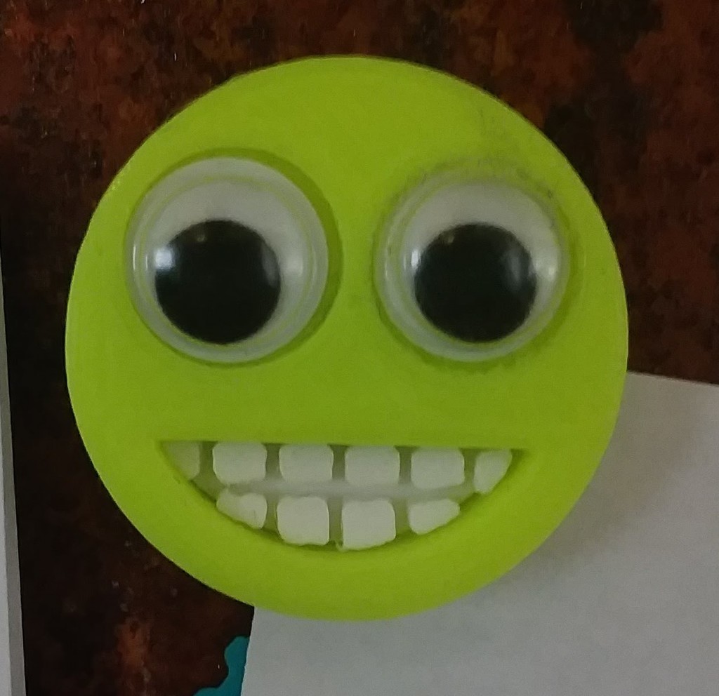 Emoji Magnet - Googly Eye Smile with Teeth