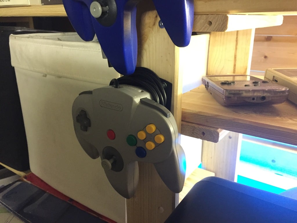 N64 controller wall mount