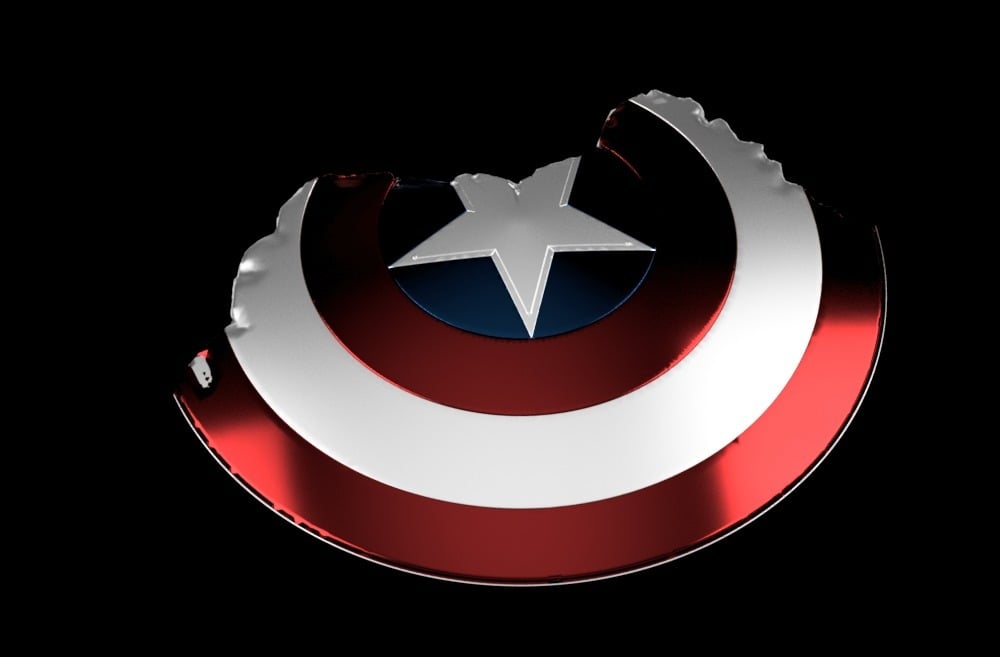 Captain America Broken Shield Endgame