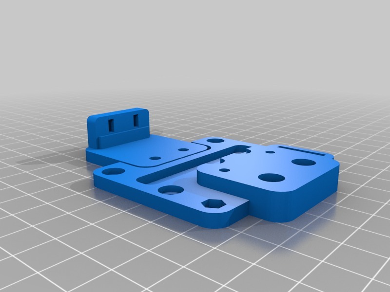 HICHIC/HICTOP X axis mount for Prusa i3 MK2S extruder + pinda probe