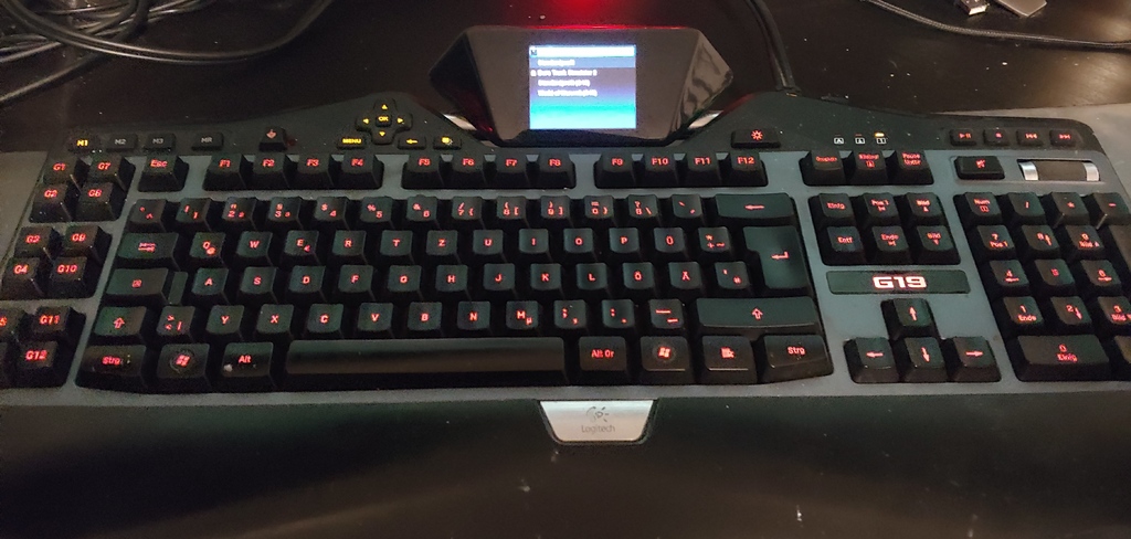 G19 Tastatur Fuss Links