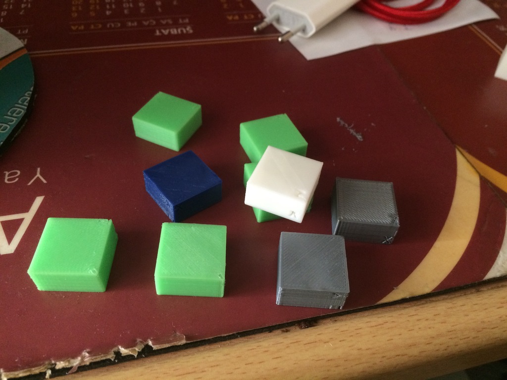 Calibration Cube 20x20x10 mm