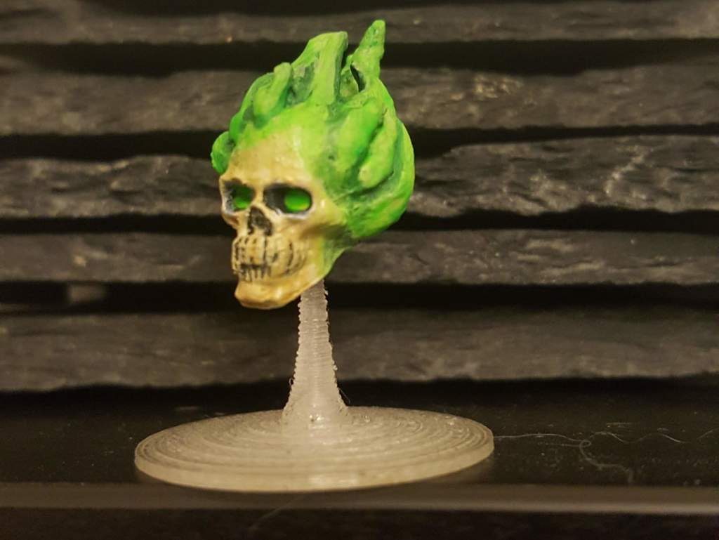 D&D Flameskull Miniature
