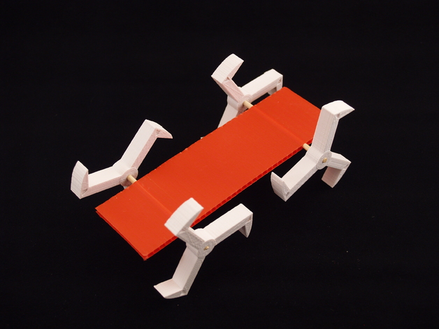 Robot Wheel-Leg (from "Making Simple Robots")